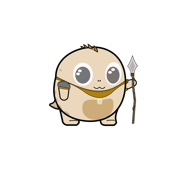 Woonkies are cute and friendly. These creatures occupy the plain lands. #NFTCommunity #NFT #illustration