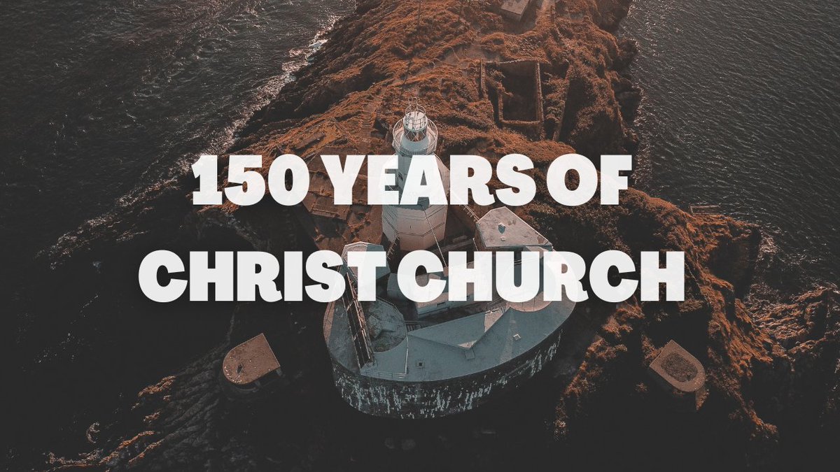 Today we celebrated 150 years of Christ Church Church. Watch our film - youtu.be/Dv3GqySylHw