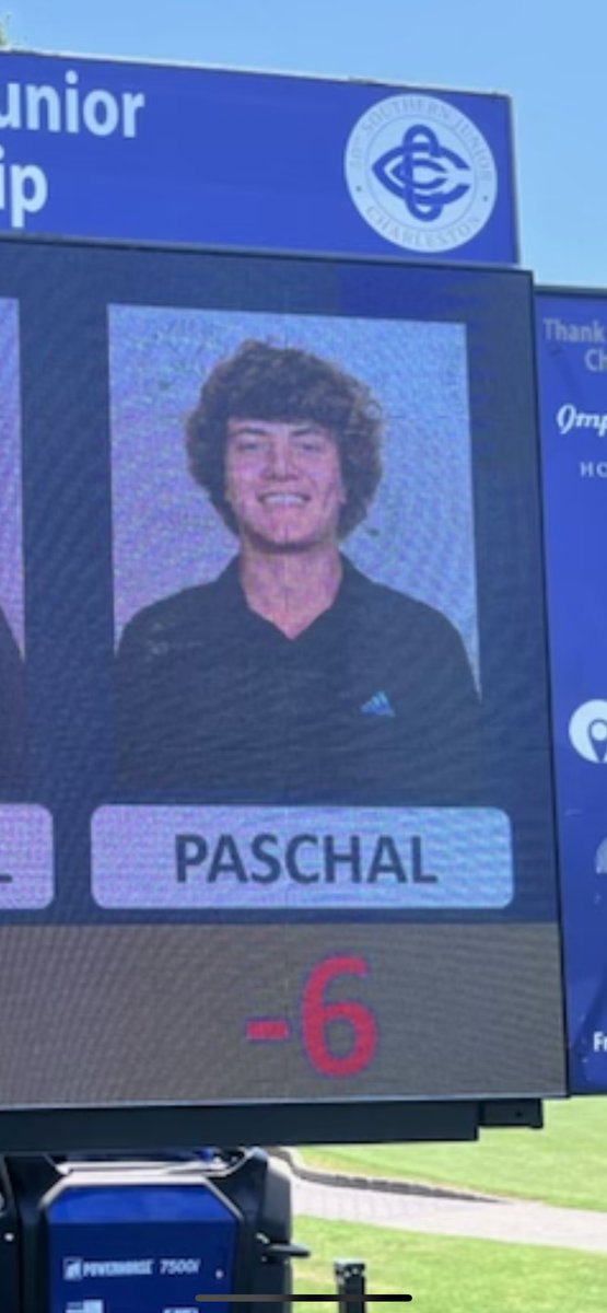 MoHead1980's tweet photo. My man @EthanPaschal with a 64 !! Today in the second round of the Southern Jr. Today in Charleston !!  Let’s go E!!  Thank you for the picture @kimpaschal68 !! @RoddBaxley https://t.co/JTIwwdkQ3c