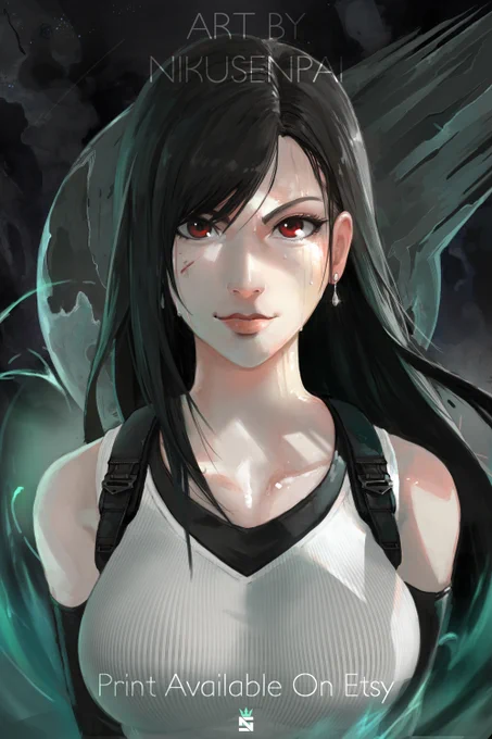 Resharing some of my Tifa, Cloud and Aerith Artwork!
share that FFVII love!

#FinalFantasyVII #FFVII25th 