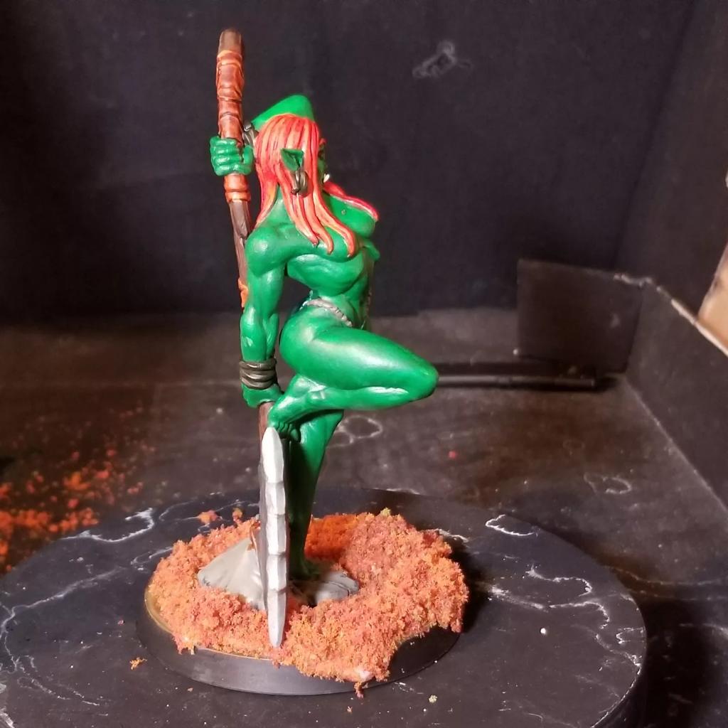 artofthecrowe's tweet photo. So pin up models aren't my usual thing but it was a lot of fun to try something new. This mini stands at 100mm tall so it is a good display mini.

#pinup #orc #model #mini #pinupmodel #art #displaymini https://t.co/oaC54Y5WWl