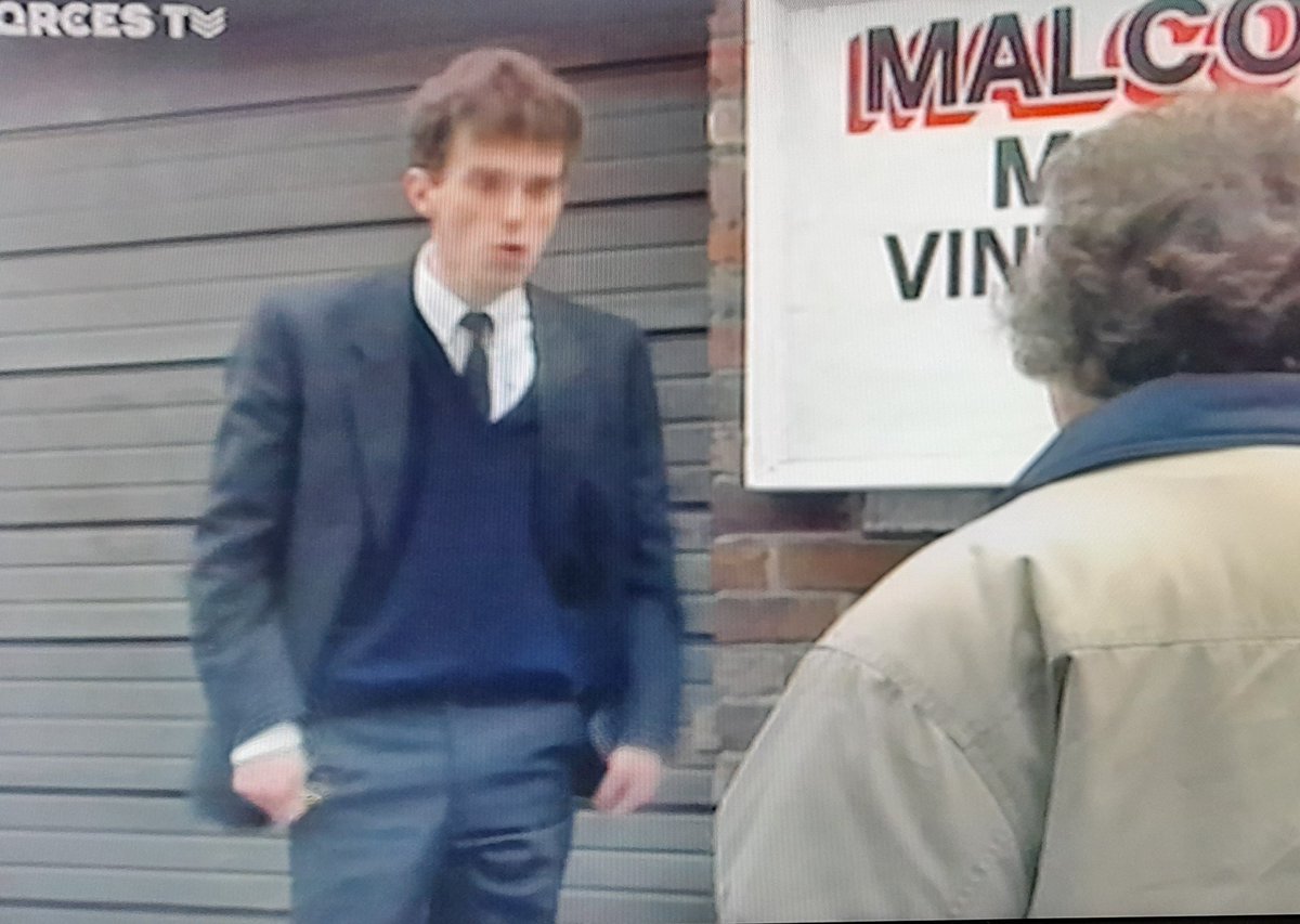 Lost_In_Films_'s tweet photo. It's Marlon from #Emmerdale ๐คฃ in #Watching on #ForcesTV https://t.co/eDuQY9cUys