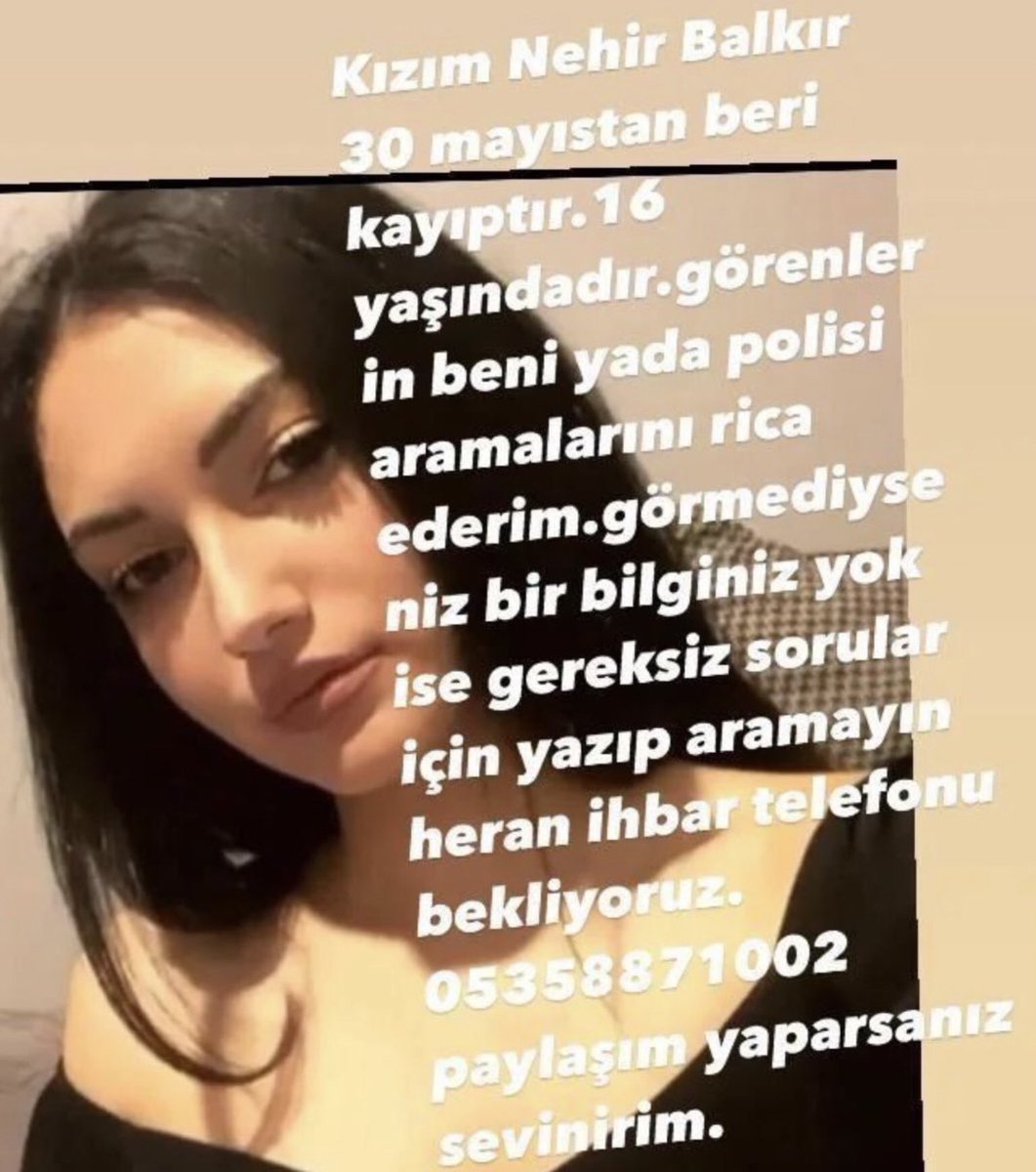DİKKATTTTT‼️‼️‼️‼️

KAYIP İLANIDIR‼️‼️‼️‼️🙏🏻

BU TWİTİ GÖREN TÜM DUYARLI İNSANLAR SİZDEN RİCAM LÜTFEN RT‼️🙏🏻AZALMASIN İNSAN da insan mayası✔️