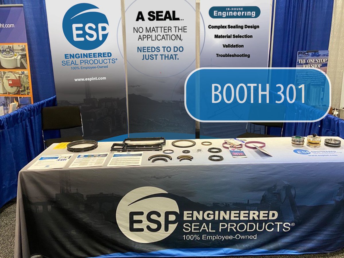 ESPINTL's tweet photo. Near Minneapolis next week? Come talk to our sealing experts at the Upper Midwest Design-2-Part show! June 21 &amp; 22.
#D2P #sealexperts #engineering https://t.co/Ie7kEX2t1l