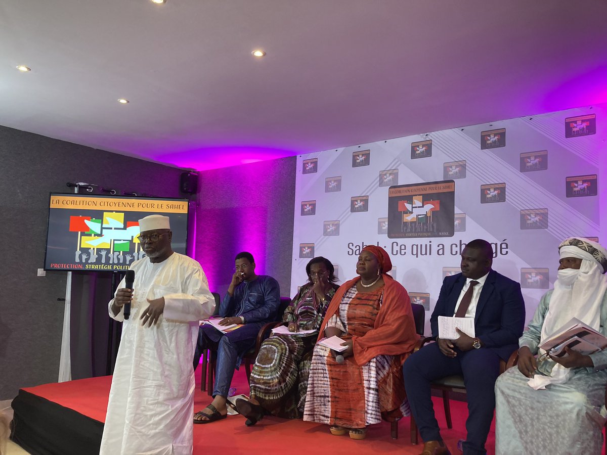 NiagaleBagayoko's tweet photo. Un an après la parution du premier rapport de la Coalition citoyenne pour le #Sahel, 48 organisations de la société civile analysent les progrès et les reculs en matière de protection des civils dans la région : « Sahel: ce qui a changé »à consulter sur : https://t.co/Yhi7vOuiHo https://t.co/DfTTY19d9M