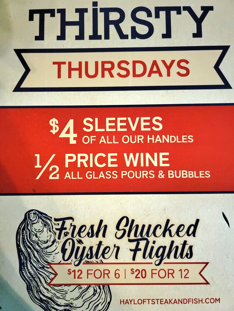 Hayloft Steak + Fish tweet media