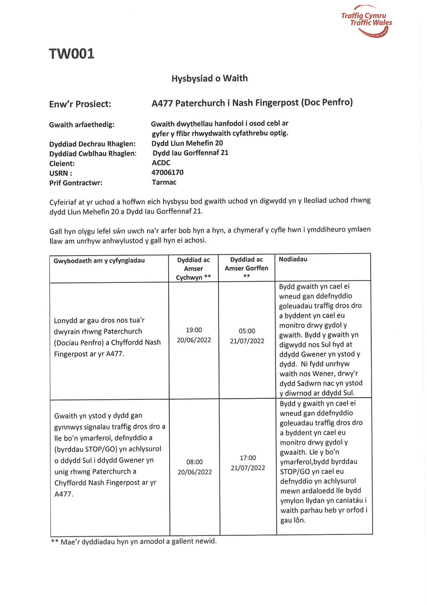 Pembroke Dock Town Council (@dock_town) on Twitter photo 