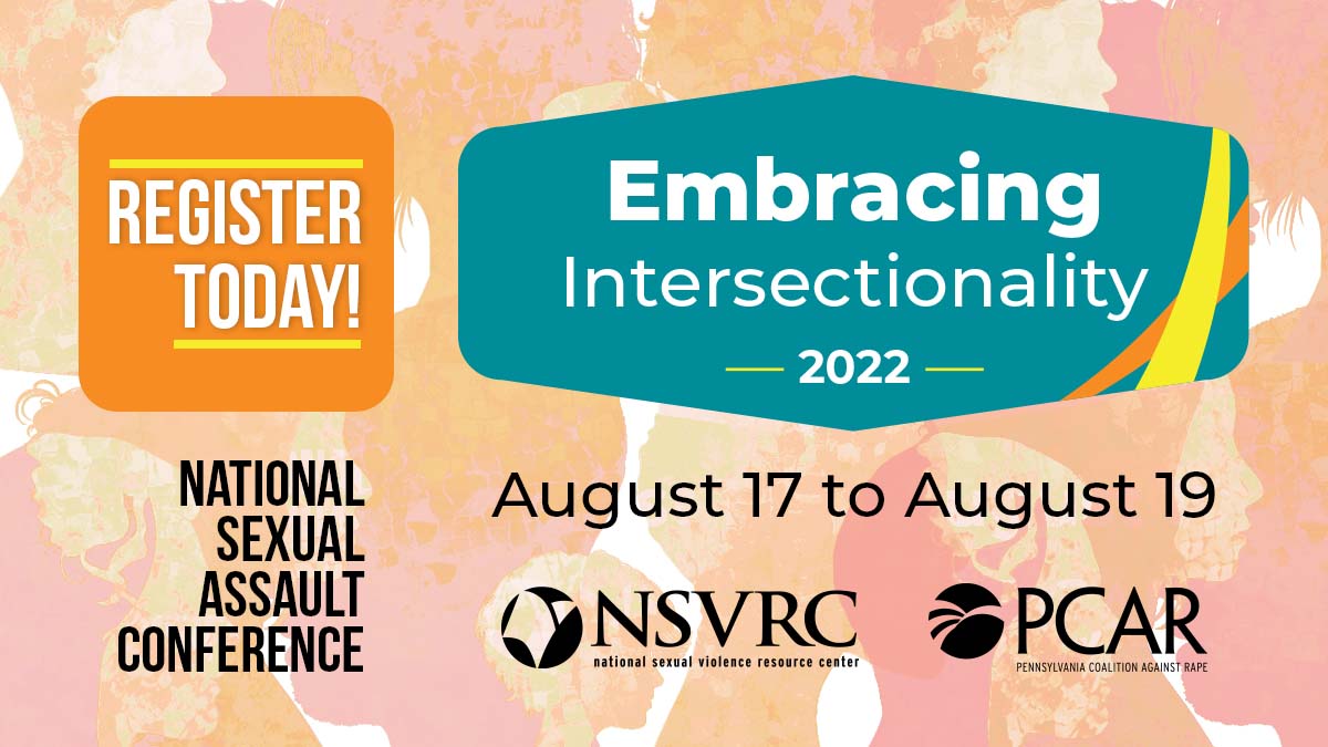The National Sexual Assault Conference (NSAC) is an annual conference that brings together more than 1,500 people.  “Embracing Intersectionality,” seeks to uplift the role we all have in creating safe and equitable communities. Register Now: buff.ly/3OfNzwA