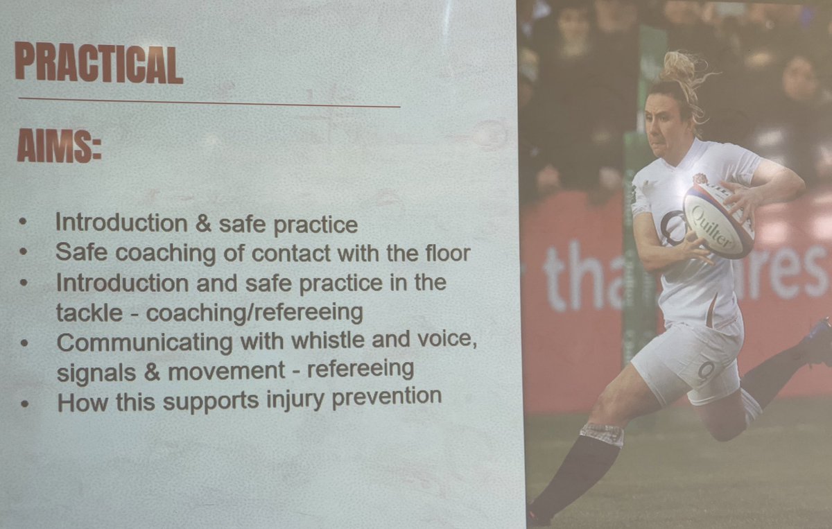 abingdonrugby's tweet photo. Great to host the ๐ @RFU @QKidsFirst #ContactFirst course today
Thank you @rfuswestgamedev for delivering a superb day!
#AbingdonSchoolRugby #Passion #Commitment #Loyalty #Creativity https://t.co/yZDD2qb5vz