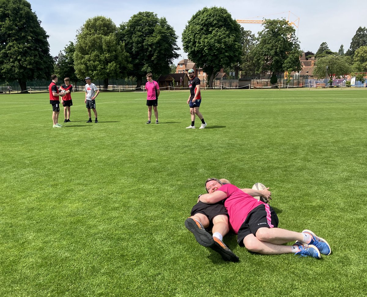 abingdonrugby's tweet photo. Great to host the ๐ @RFU @QKidsFirst #ContactFirst course today
Thank you @rfuswestgamedev for delivering a superb day!
#AbingdonSchoolRugby #Passion #Commitment #Loyalty #Creativity https://t.co/yZDD2qb5vz