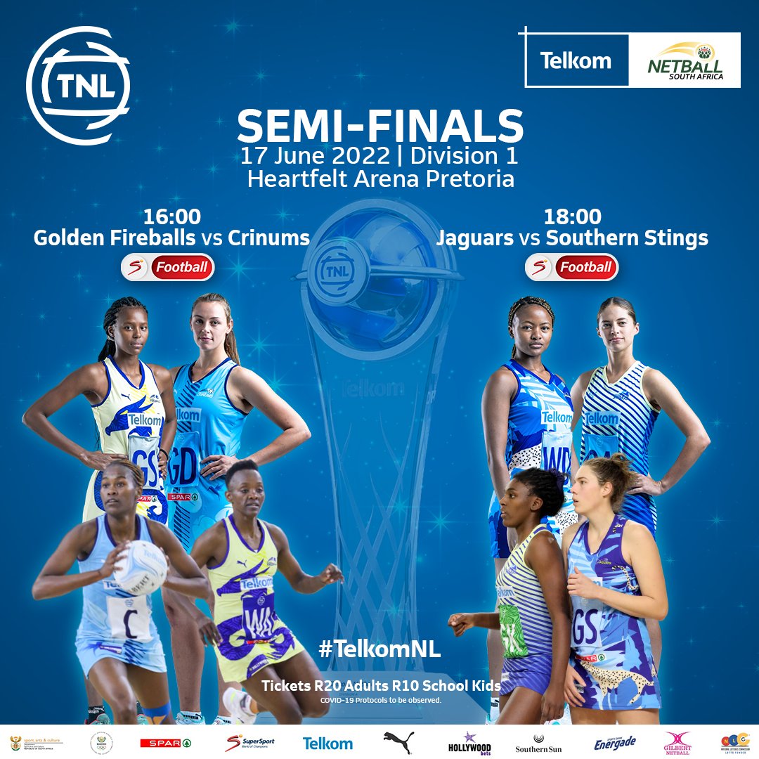 Netball South Africa (@netball_sa) on Twitter photo ๐ฃ๏ธ ๐พ๐ค๐ข๐ฅ๐ก๐๐ฉ๐ ๐ฉ๐๐ ๐จ๐๐ฃ๐ฉ๐๐ฃ๐๐: The 2022 Telkom Netball League Final ๐ will be contested between _____๐_____. Join us later to find out ๐
#TNLisBack #TelkomNL #SSNetball | <a href="/TelkomZA/">@TelkomZA</a> <a href="/PUMASouthAfrica/">PUMA South Africa</a> <a href="/SuperSportTV/">SuperSport ๐</a> ๐ฃ๏ธ ๐พ๐ค๐ข๐ฅ๐ก๐๐ฉ๐ ๐ฉ๐๐ ๐จ๐๐ฃ๐ฉ๐๐ฃ๐๐: The 2022 Telkom Netball League Final ๐ will be contested between _____๐_____. Join us later to find out ๐
#TNLisBack #TelkomNL #SSNetball | <a href="/TelkomZA/">@TelkomZA</a> <a href="/PUMASouthAfrica/">PUMA South Africa</a> <a href="/SuperSportTV/">SuperSport ๐</a>