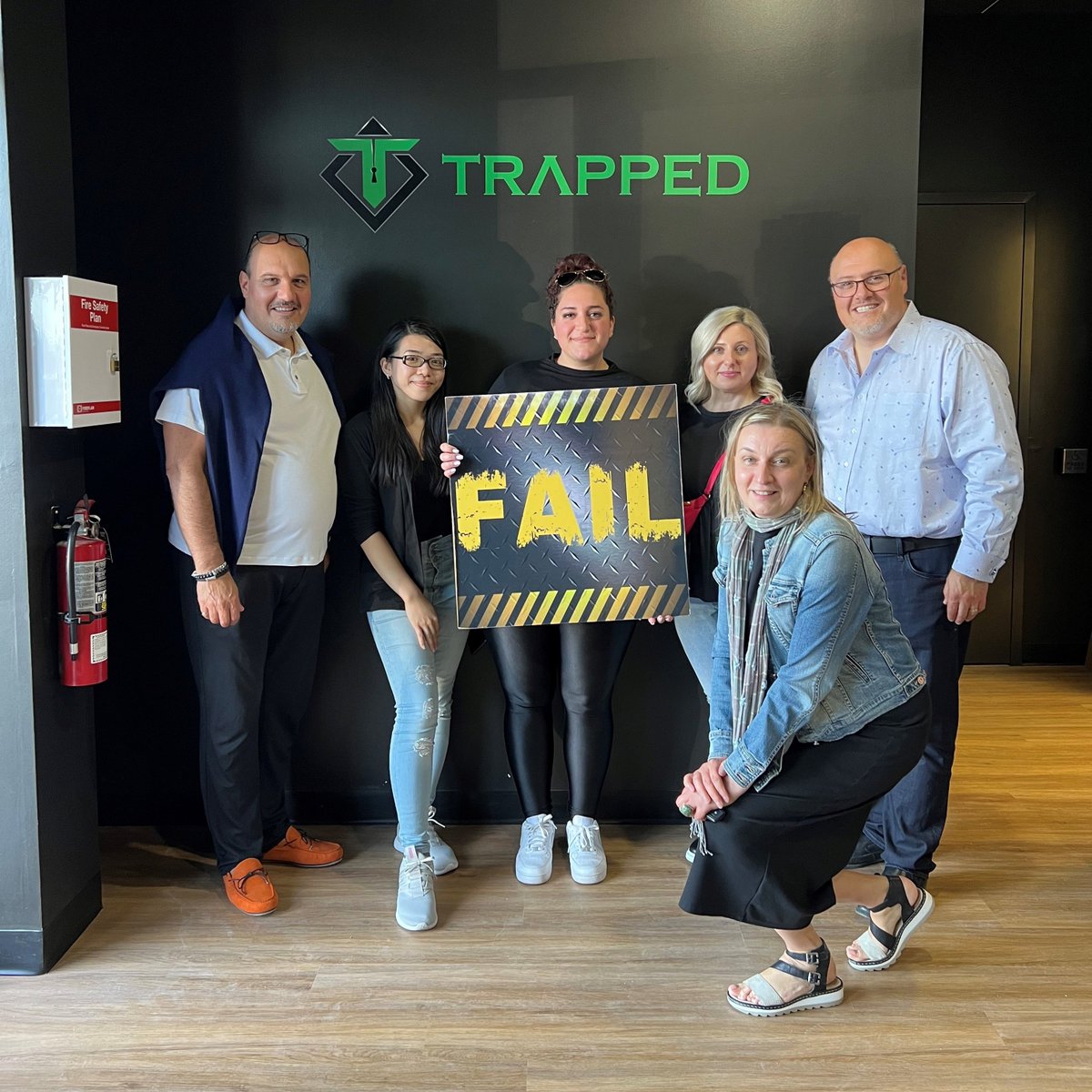 PerconInc's tweet photo. We failed the escape room, but won at being a team!
#girlsday #teamwork #construction #constructionlife #ontarioconstructionindustries #percon https://t.co/uQZNXPoNaJ