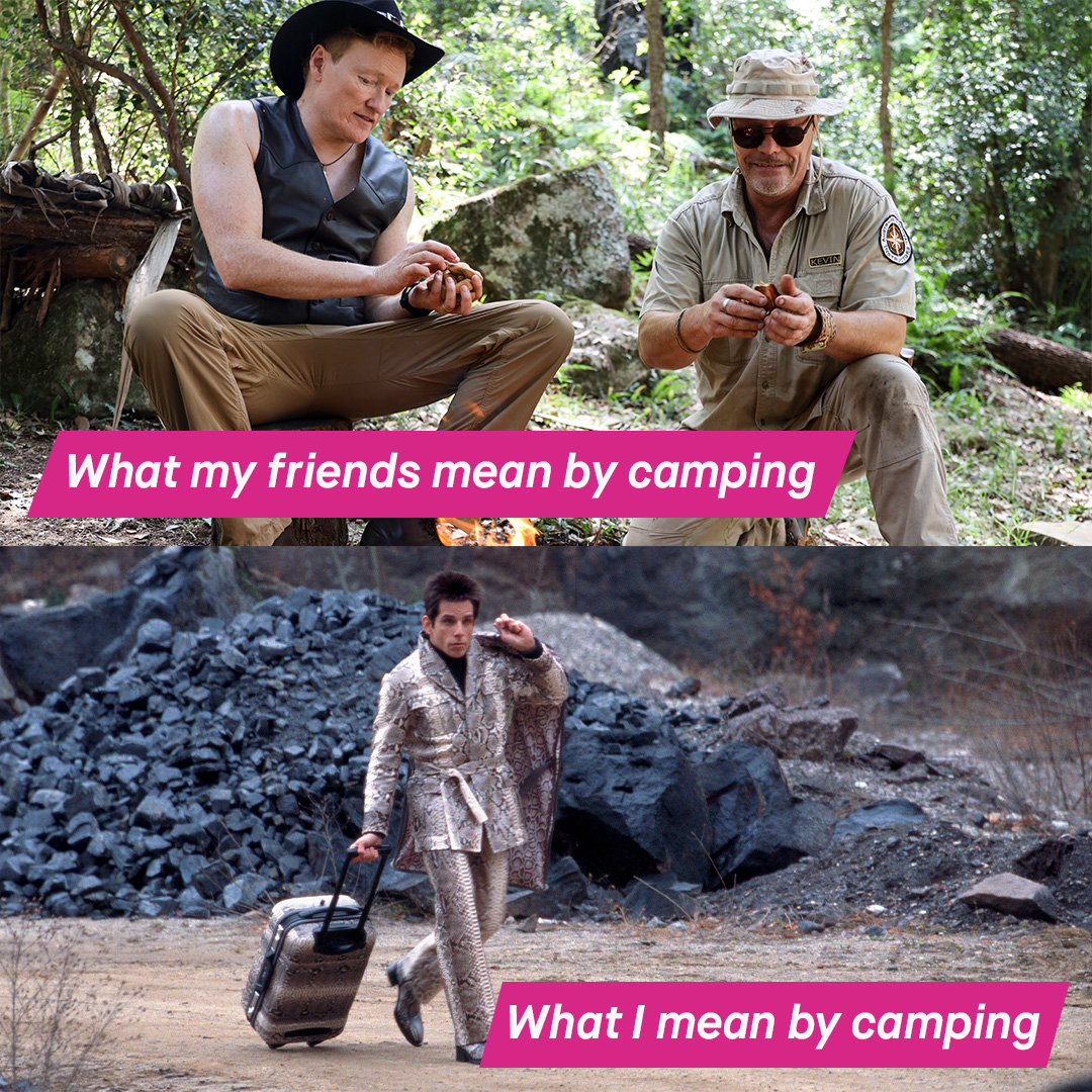 Which camping friend are you? #Conan #Zoolander
