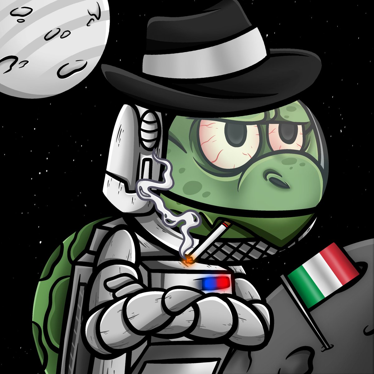 SpaceTurtles NFT tweet media