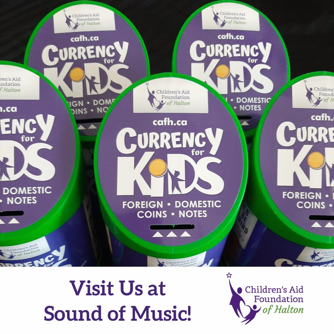 It's <a href="/BSOMF/">Sound of Music Festival</a> weekend in #BurlON!

Bring your foreign currency to our booth to support our #CurrencyForKids campaign! This program collects foreign currency to benefit children, youth, and families. 

The Sound of Music Festival takes place at Spencer Smith Park from June 16-19.