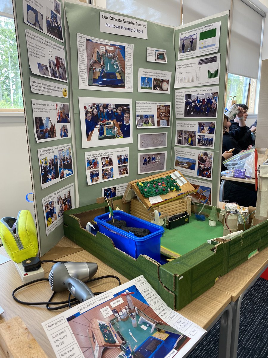 1johncairns's tweet image. @MuirtownP Well done to all the pupils taking part in todays @scdiYESC #stem event and their fantastic Eco Challenge display!

#futureexperts