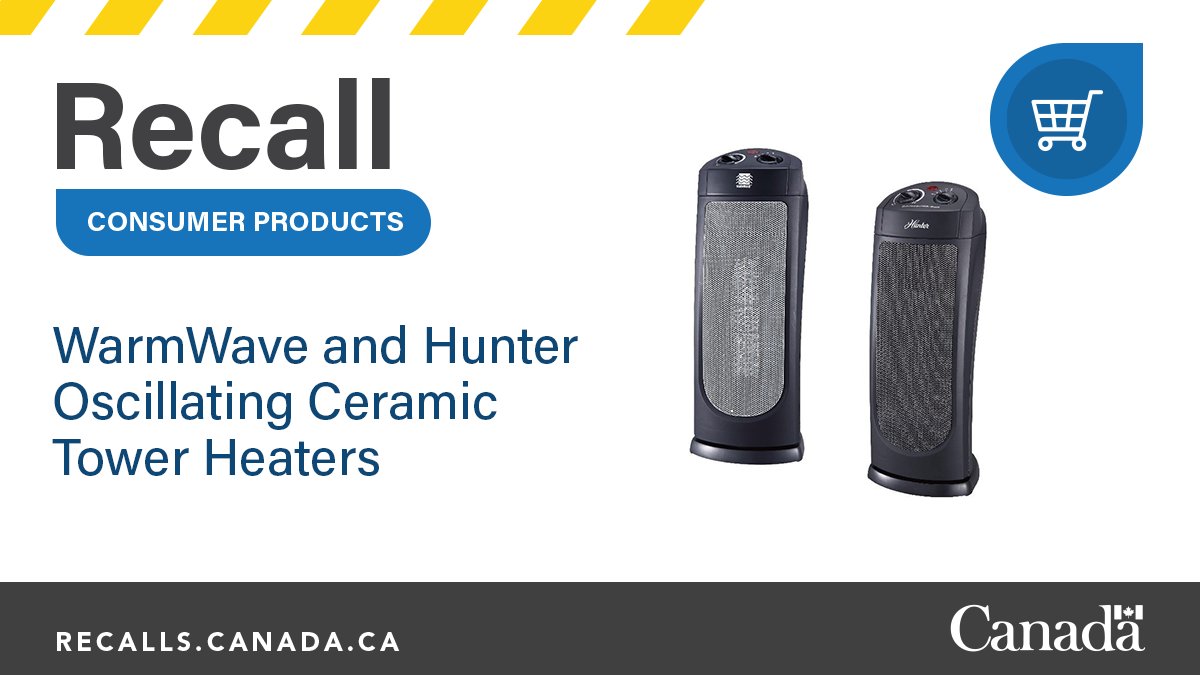Health Canada and PHAC on Twitter "RECALL Do you have a WarmWave or