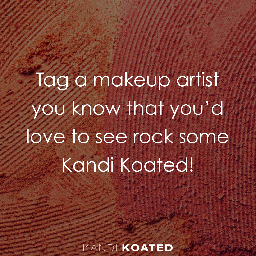 Tag someone in the comments you think would put together a great beat with some #kandikoatedcosmetics