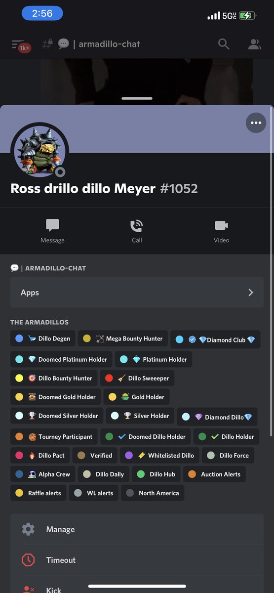 TheArmadillos's tweet photo. Looks like we’ve got another Dillo whale (50+ NFT’s) in town. About to be a Gen 1 &amp; Gen 2 whale. Someone knows something 🤫😏 @RmRoscar660 https://t.co/jnKk85hDNA