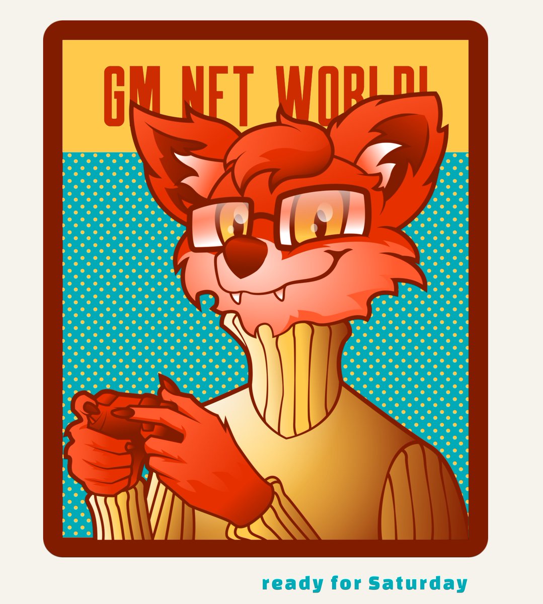 FoxynatorNFT's tweet photo. GM World!🦊👋☕️
Have fun on Saturday!
Do you like Foxes & #NFTs for a good cause?
Want to see the story behind it? Join us!
#NFTCommunity #NFTFox #FoxNFT #foxynator #NFTNews #NFTProject #NFTMint #NFTpromotion #NFTcollectible #openseanfts #NFT #NFTcollections https://t.co/Cz7fnNZApL