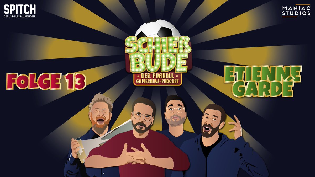 🚨 NEUE FOLGE 🚨

<a href="/EtienneToGo/">Etienne Gardé</a> von <a href="/TheRocketBeans/">Rocket Beans TV</a> ist zu Gast in der Schießbude.🥳

Wie sich der Moderator im hitzigen Duell gemeinsam mit Teampartner <a href="/DanielSpruegel/">Daniel Sprügel</a> gegen @MaxBens und @robbyhunke geschlagen hat, erfahrt ihr hier 👇👇👇

Hört rein: linktr.ee/schiessbude