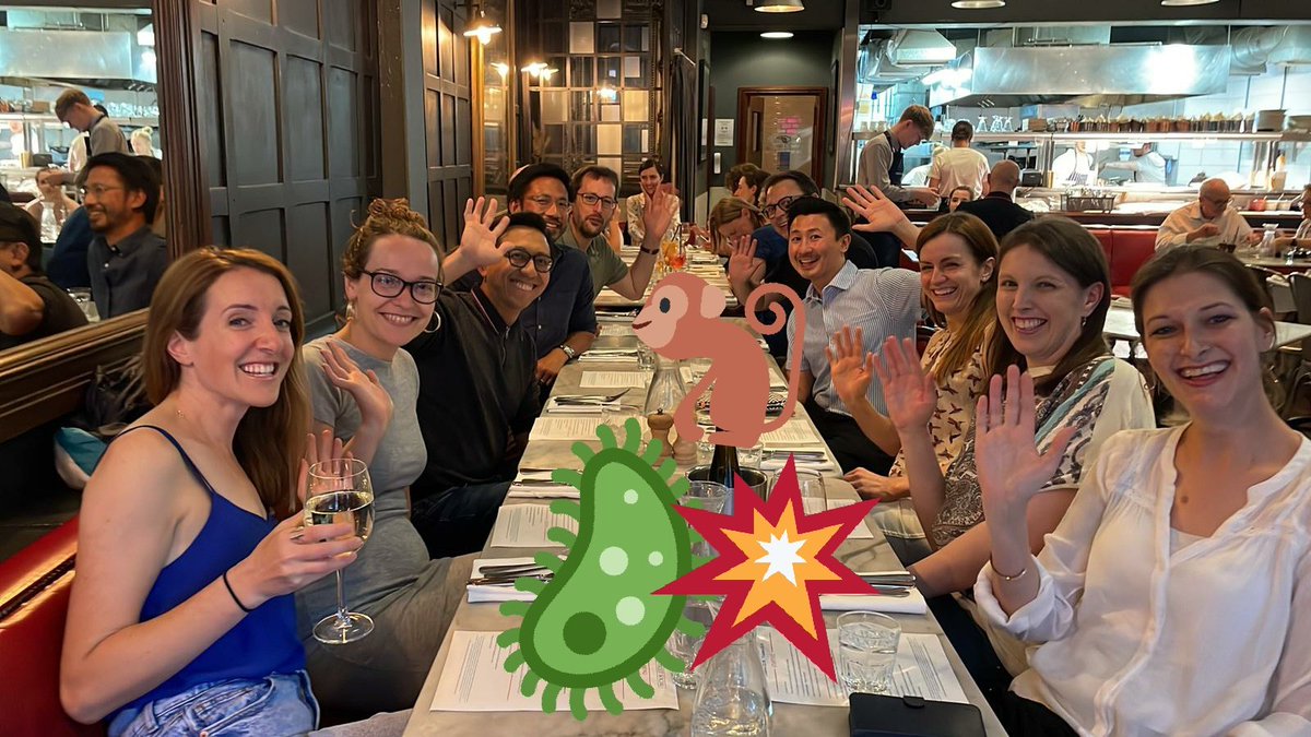 Team BPAIIG back together at last! With select friends on the table.