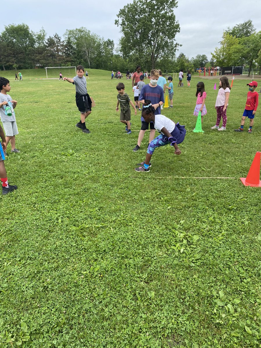 We lucked out this morning for our Primary Track and Field day!!