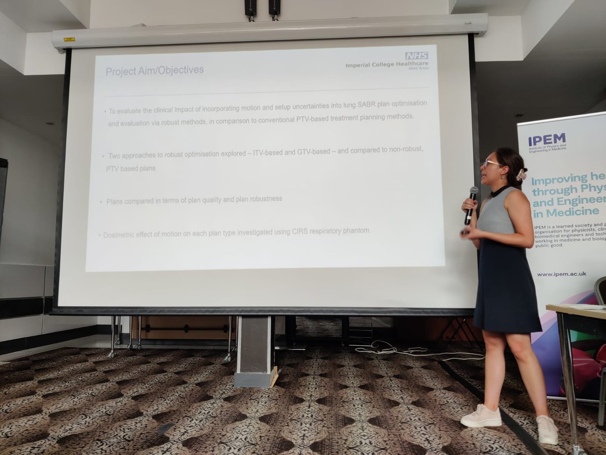 Meagan de la Bastide discussed robust optimisation in lung sabr #ROBRT2022