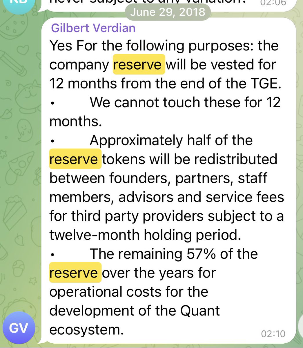 KnowledgeUpOnly's tweet image. Hey @CoinMarketCap 

Can you update $QNT ‘s circulating supply? It’s 100% circulating, the team wallet vesting has been over for a very long time now.

@CoinMarketCap still states that these are out of circulation while tokens have been sold and used by the company.