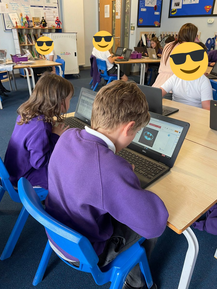 OJAB_Computing's tweet photo. Some fantastic computing coming from @OJAB_3SF. They are creating their own superhero. I can’t wait to see your comic book strips using @BookCreatorApp next! #PrimaryICT https://t.co/LVY5DRFhSa