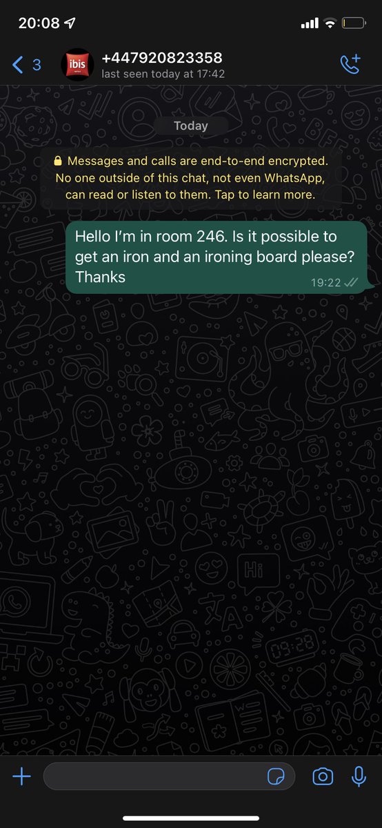 Zero point of <a href="/Accor/">Accor Group</a> Ibis Northampton having this service if no one looks at it 🙄