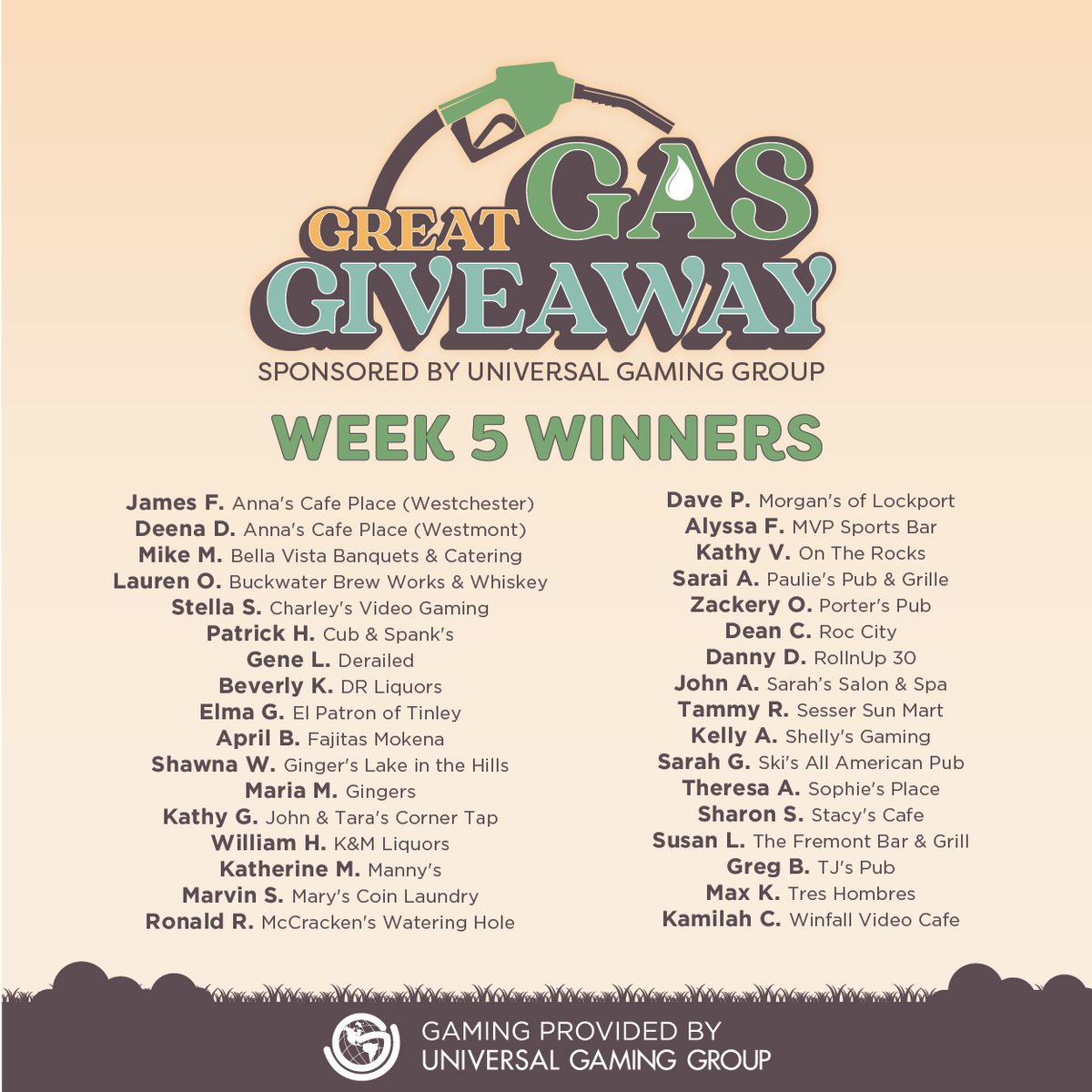 😵We are half way through our promotion! You still have time to visit any of our locations for a chance to win! Visit: uggplay.com/greatgasgiveaw… to find a location near you!