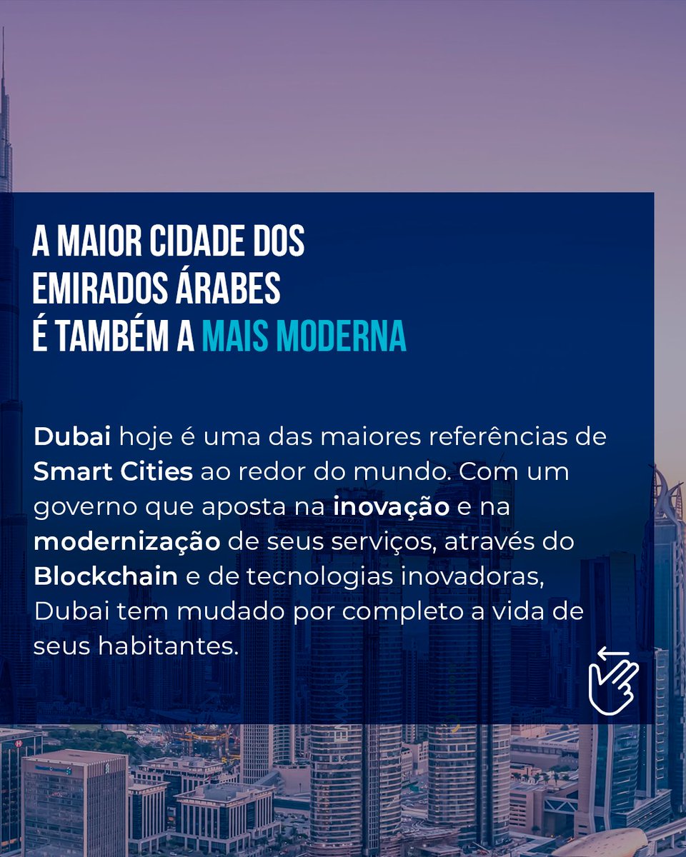bchainone's tweet photo. Como Dubai se tornou uma cidade inteligente.

Você sabe o que é uma Smart City, ou uma Cidade Inteligente? Confere o post de hoje para saber mais sobre o assunto. https://t.co/cS9dF1OZe9