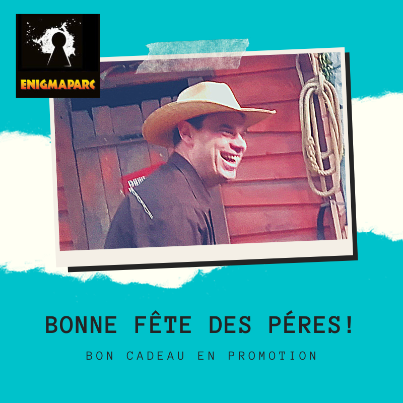 ENIGMAPARC's tweet photo. Dimanche Enigmaparc fête les Papas aventuriers dans l'âme. Venez Dimanche en famille et profitez de l'offre : mon Papa à moitié prix avec le code FPèrestwit2022! https://t.co/G5XWewnDSw