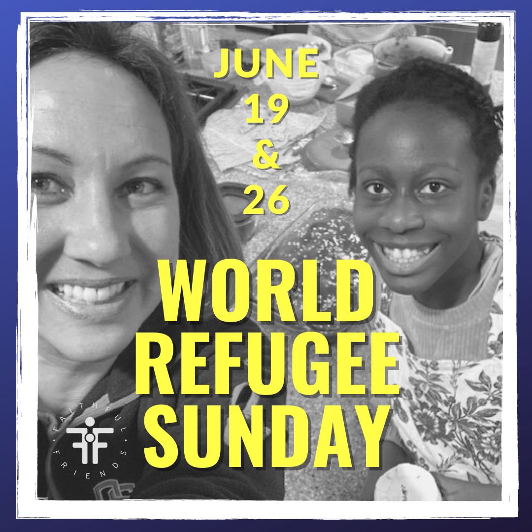 Happening the next two Sundays—#worldrefugeesunday 

learn more at faithfulfriendspdx.org/blog/world-ref… to see how you can get involved