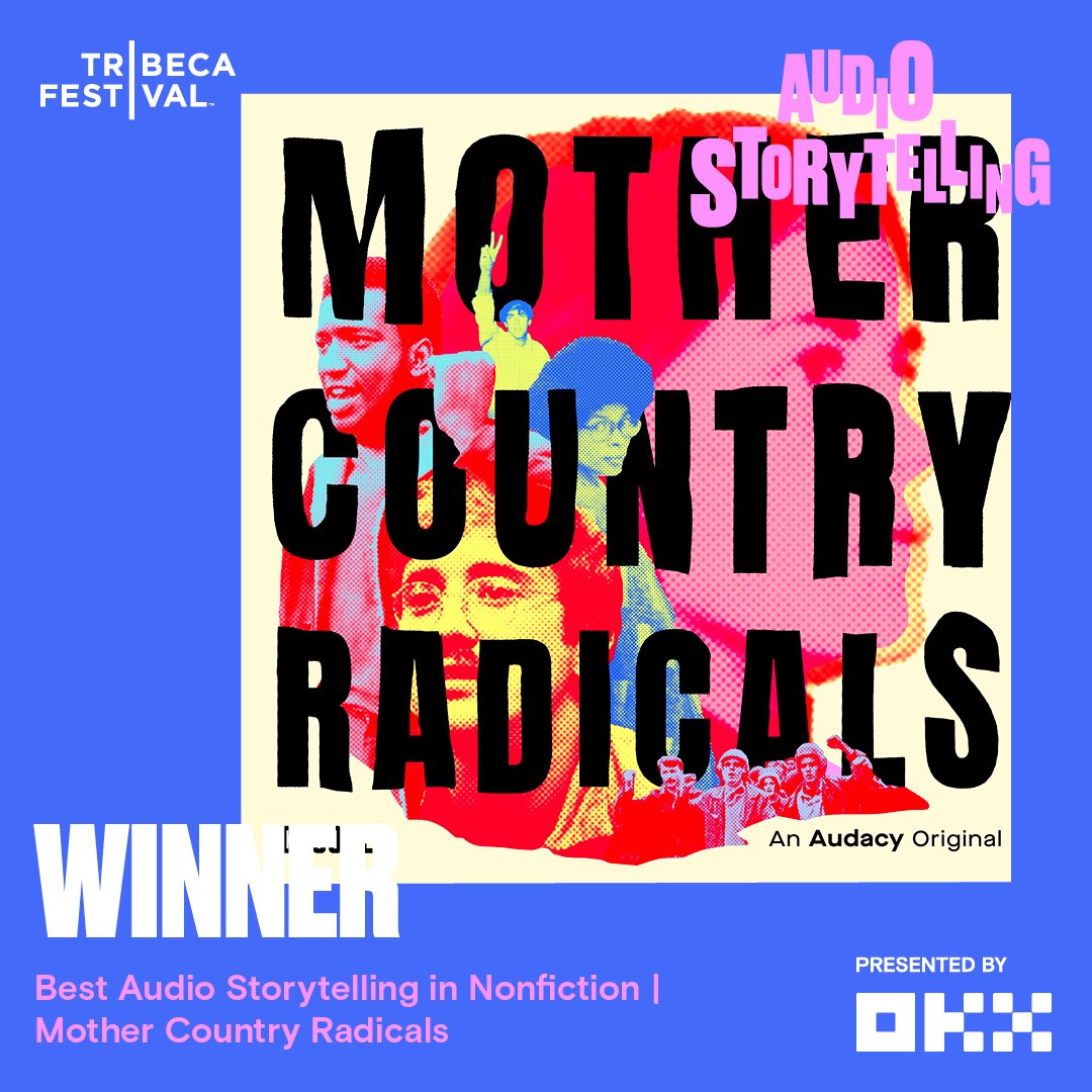 The host’s willingness to take us along in his investigation of his parents’ radicalization make this an incredible listen. The winner of the Tribeca Podcast Award: Best Audio Storytelling in Nonfiction is “Mother Country Radicals”

tribecafilm.com/films/mother-c…