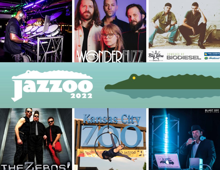 You don't want to miss out on the live bands, DJs and ariel artists at Jazzoo this year! The wildest fundraiser in Kansas City will be held on Friday, August 26 from 7:30-midnight. 

Buy your ticket before July 1 to get $25 OFF at JazzooKC.org