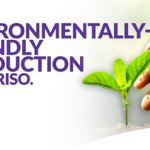 Image for the Tweet beginning: Environmentally-friendly production from RISO! 