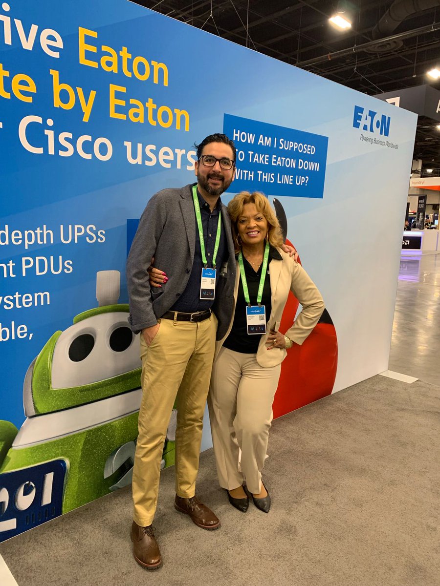 SwitchOnEaton's tweet photo. Amazing time at #CiscoLive! Great in-person conversations with Cisco users around our power management solutions. You all especially loved the fiber panel robot for automated physical layer switching and we don't blame you! https://t.co/Mc7GiXjIUx https://t.co/Tghd4yXCNy