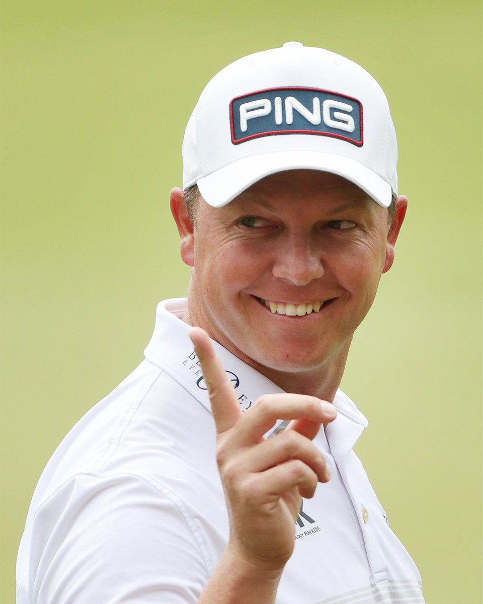 When you're T10 at the U.S. Open. 😎 <a href="/mjdaffue13/">MJ Daffue</a>