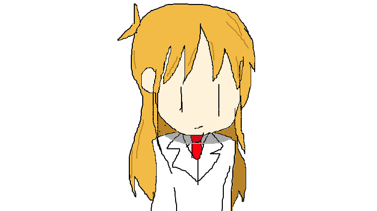 JohnJob91790655's tweet photo. Daily 61: Was playing gartic phone and made this #DNED #Nichijou #日常 https://t.co/WzvcFInvPz