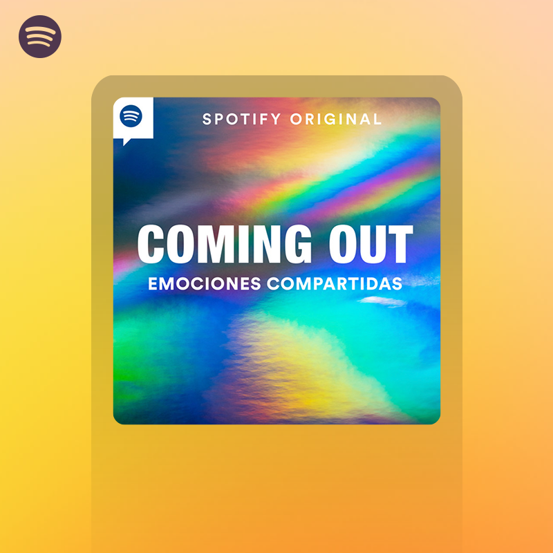 SpotifyMexico's tweet photo. Aunque salir no es fácil, vale la pena 🚪 Escúchalo de @ChristianCha, @AnaJuliayeye y @raymixmusic en "Coming Out" 🏳️‍🌈❤️ #SpotifyPodcasts #Pride