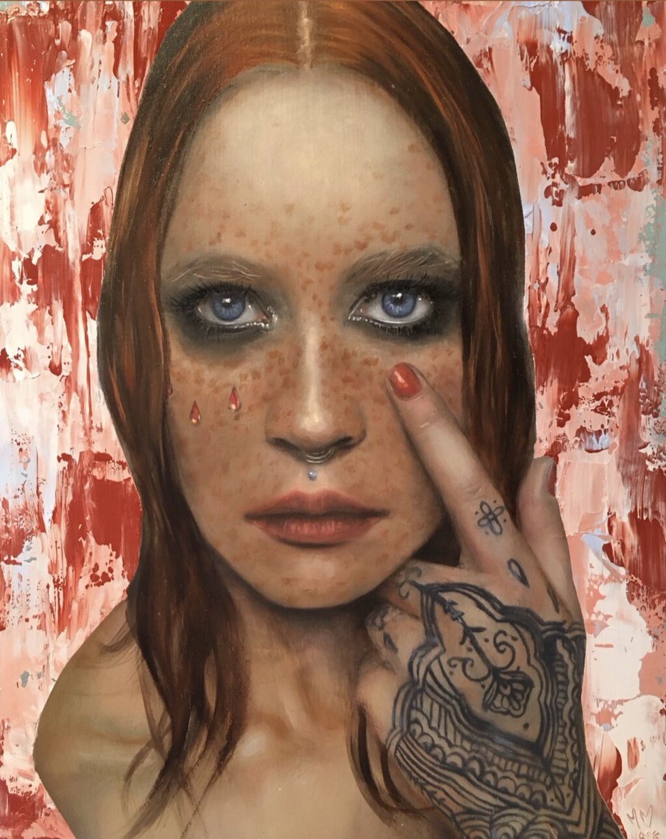 MeredithMarsone's tweet photo. This commission from 2018 was pure joy to paint. Oil on board. 

#painting #oilpainting https://t.co/8FXC0MmDsU