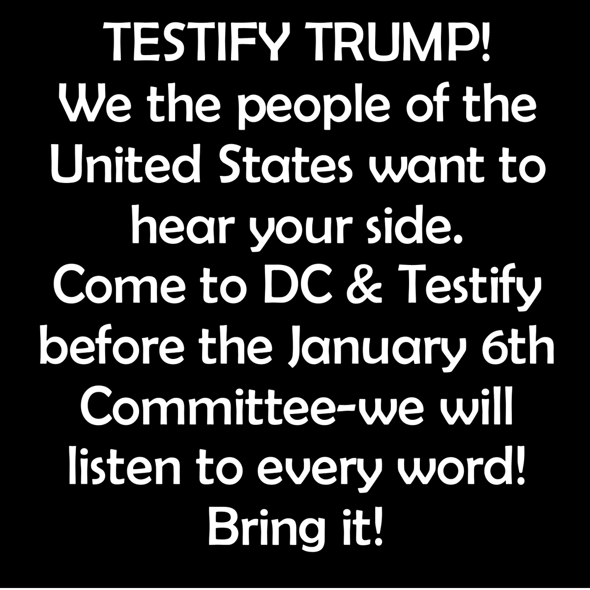 RibGoneRogue's tweet photo. @RepSwalwell #TestifyTrump BRING IT!! https://t.co/yzHhfIAdIF