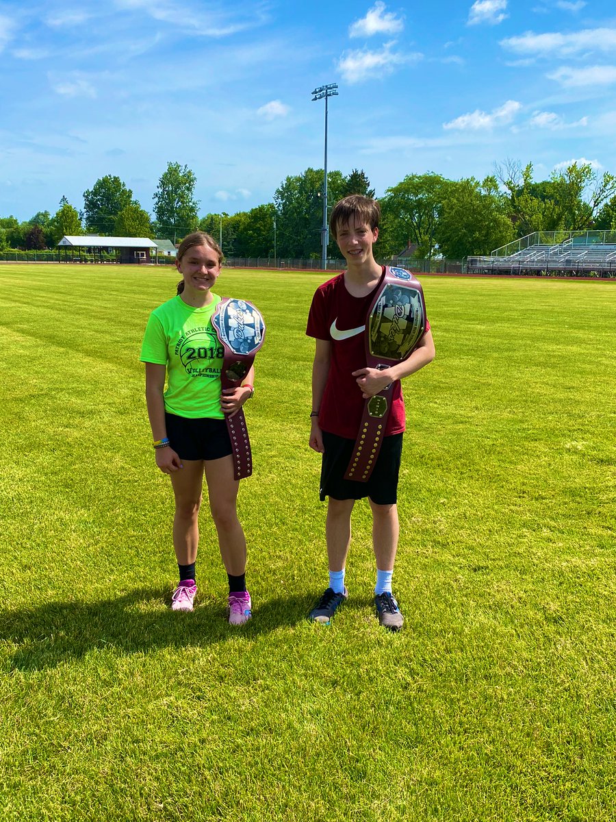 The 1st real summer week is almost over. Congrats to our Dukes that have been putting in great work and leading our groups. Taylor Morris and Jonah Stump take home the belts this week! #ItTakesAVillage