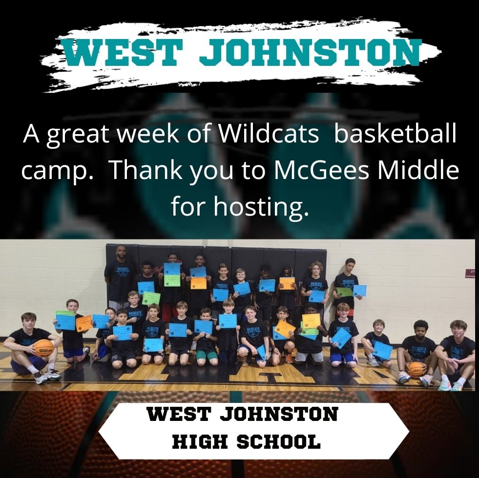 A great week of camp in the books. Thank you to <a href="/MXMSmustangs/">McGee's Xrds MS</a> for hosting us while our gym is being painted.