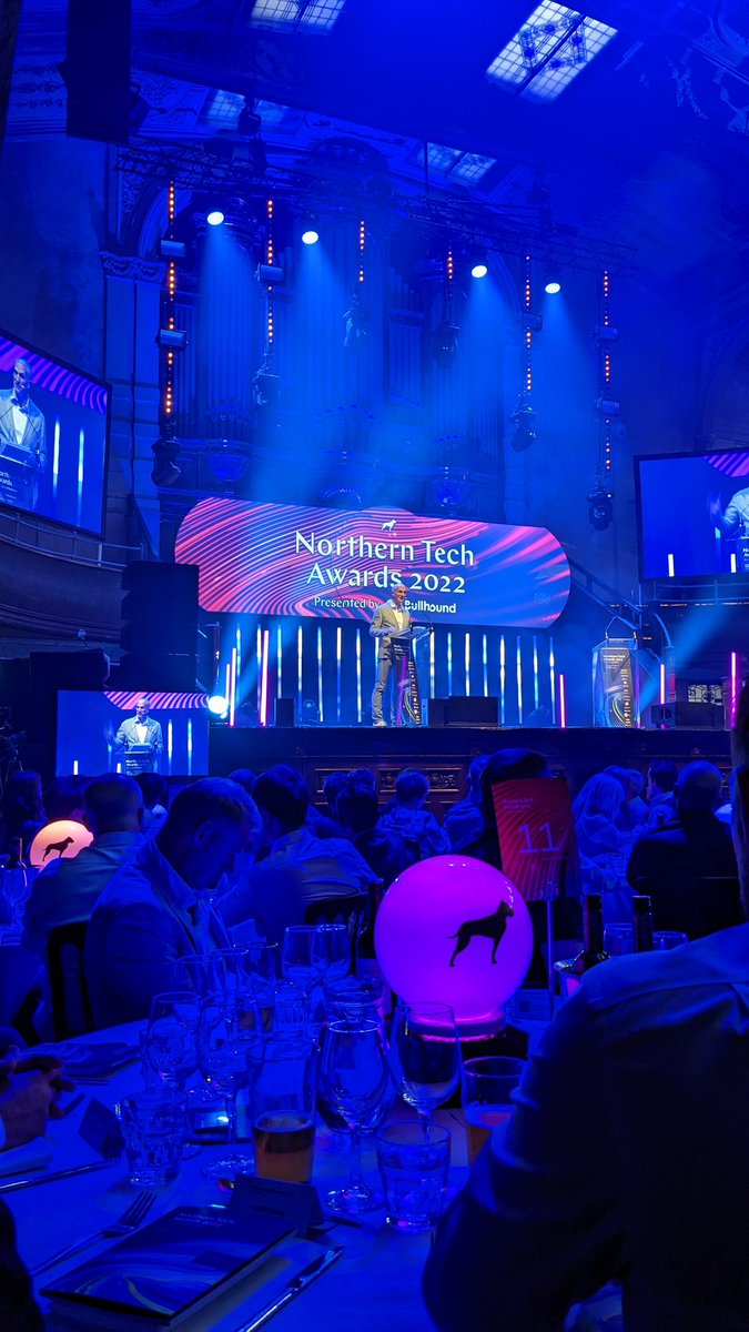 Brilliant evening at the <a href="/GPBullhound/">GP Bullhound</a> Northern Tech Awards 2022.

So proud that <a href="/nonsensical_uk/">Nonsensical | The TikTok Agency</a> has been selected as 1 of 9 Northern Stars!