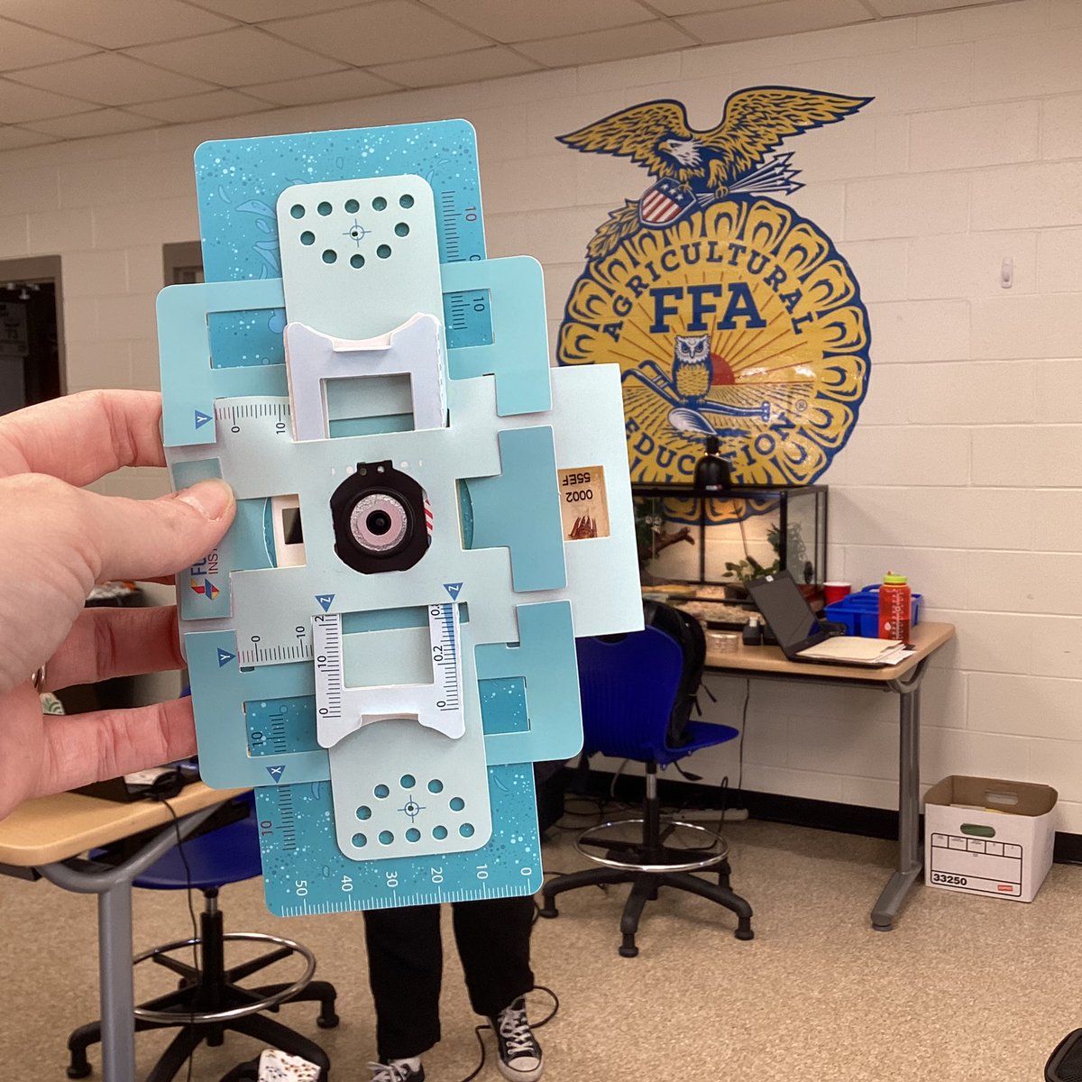 nkferand's tweet photo. Hey, ag teachers! You need a Foldscope. https://t.co/U4qOy1dxuw