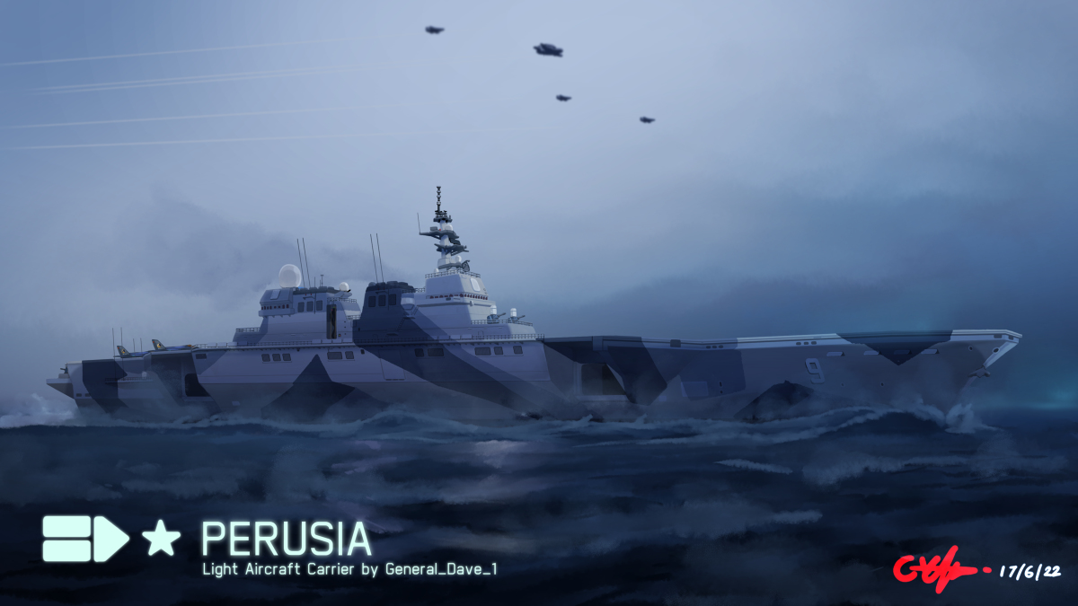 C_Yukimaru's tweet photo. Perusia Class CVL #CY #Military #Ship #Commission #Perusia #Aircraft #Carrier https://t.co/IDamXU47Lv https://t.co/ABo5BWa7So