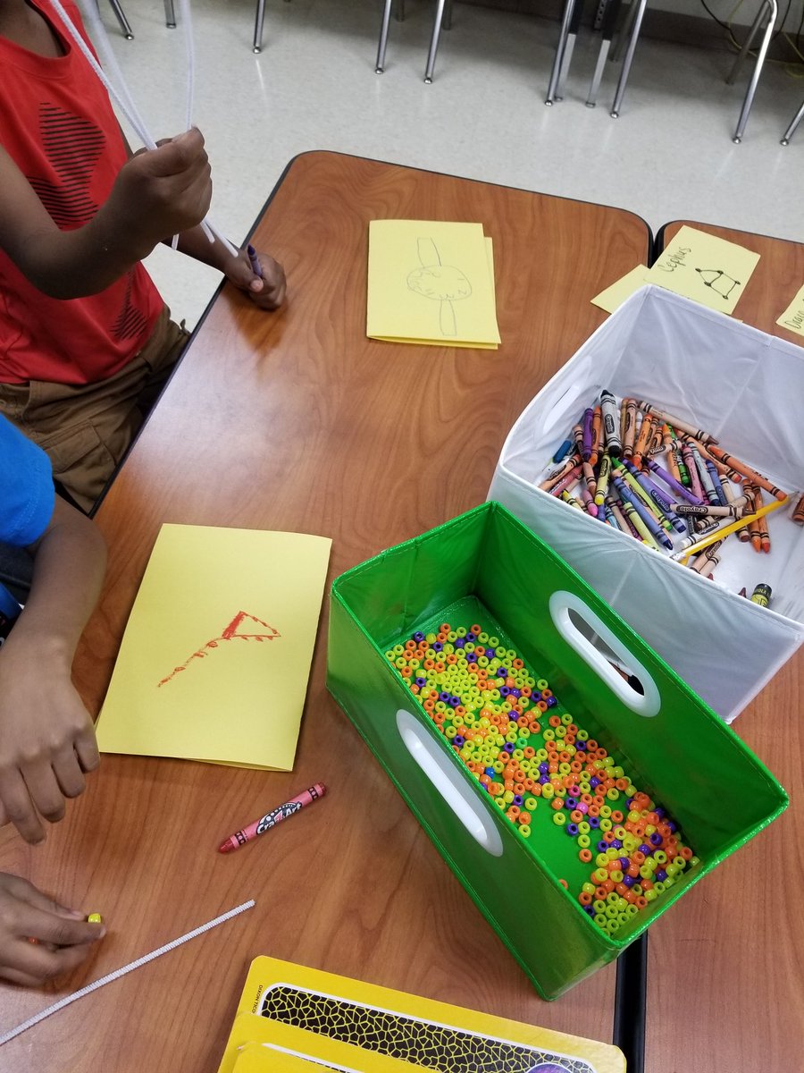 NMBailey713's tweet photo. They love designing and building their constellations so much they asked if they could make more!!! @IntotheFuture22 @LatoryaCredit @CounselorHampt1 #CampMarcella2022 #IntotheFuture https://t.co/3i2xIGrFVC
